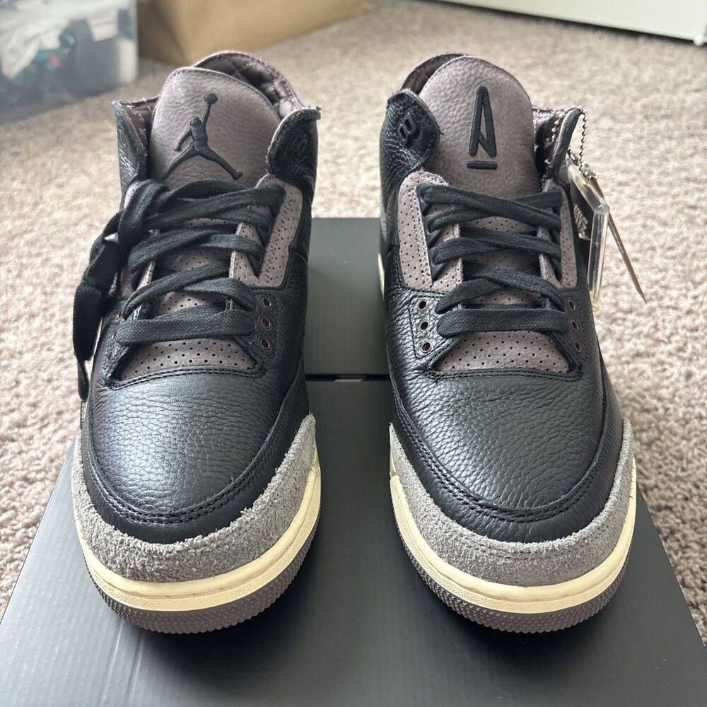Air Jordan 3 Retro OG SP A Ma Maniére WYWS Black FZ4811-001 Size 12 M / 13.5 W